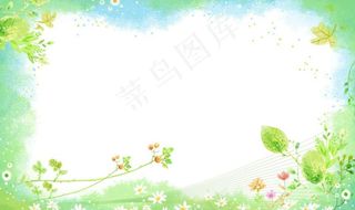 春天背景 绿色背图片