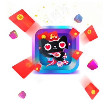 天猫活动装饰卡通素材