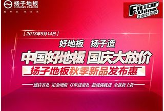 扬子地板海报图片