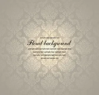 欧式古典底纹图片