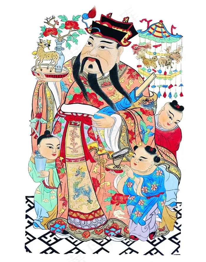 神仙人物画像