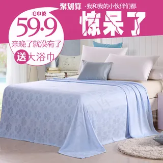 聚划算毛巾被主图