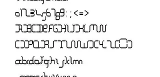 The Block 英文字体下载