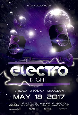 震撼大气Electro午夜邂逅夜店...