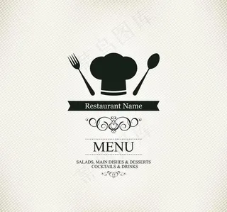 西餐厅菜单封面设计图片