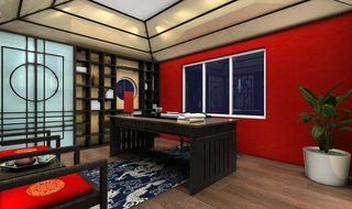 书房装修设计效果图