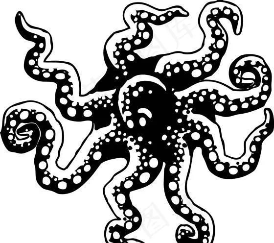 章鱼矢量素材 ai格式_02ai矢量模版下载