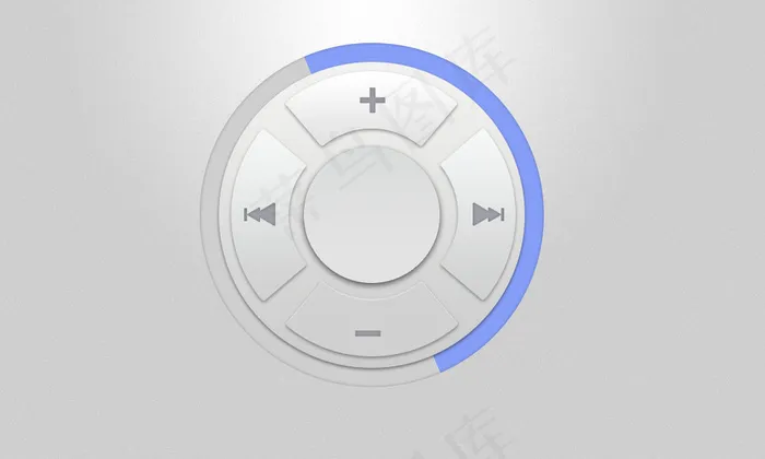 音乐播放器图标设计psd模版下载