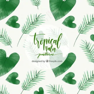 绿色背景矢量图