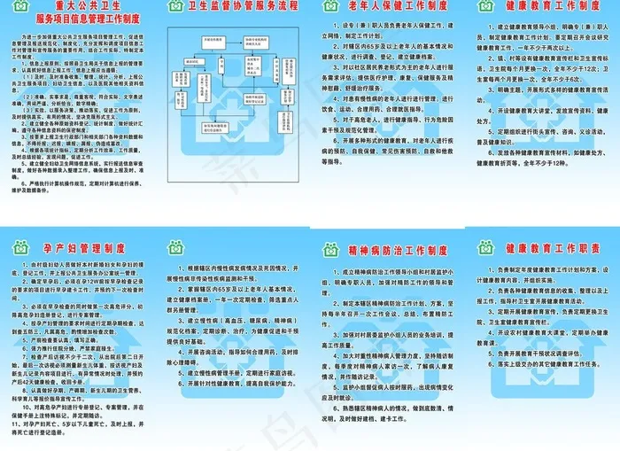公共卫生制度图片psd模版下载