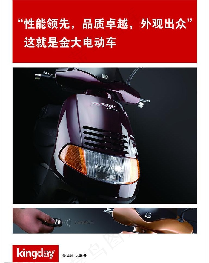 金大电动车挂板图片