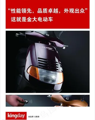 金大电动车挂板图片