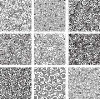 花纹底纹背景矢量素材