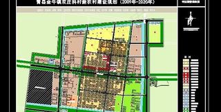 某新农村建设规划平面设计图