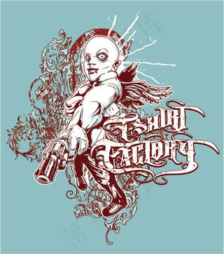 创意卡通人物AI下载免费下载