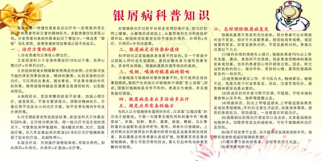 银屑病科普知识