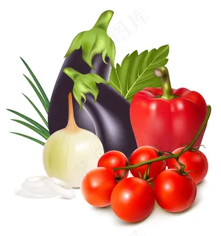 新鲜蔬菜矢量素材下载