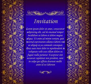 欧式花纹背景图片