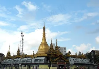 緬甸 仰光 蘇麗寶塔图片