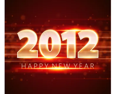 2012字体矢量素材 2012字体矢量素材