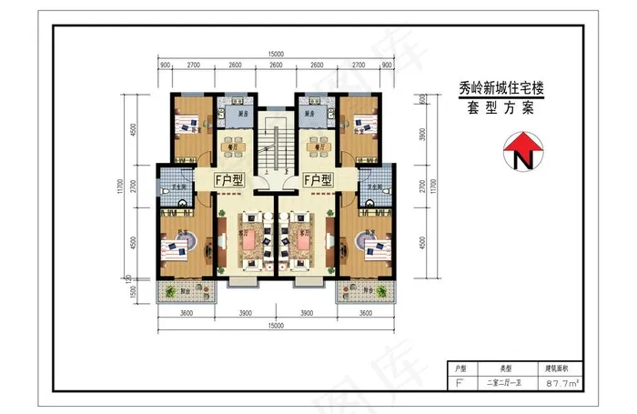 户型图图片psd模版下载
