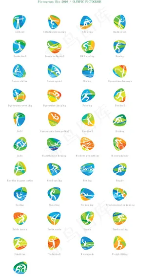 运动员图标图片