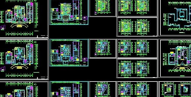 全套办公楼改造工程电气图