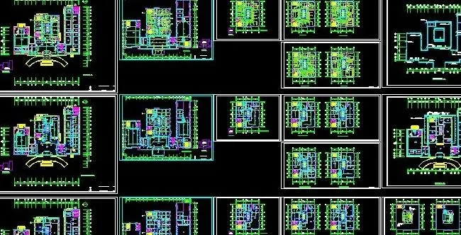 全套办公楼改造工程电气图