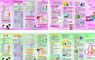 计划生育折页 宣传广告图片