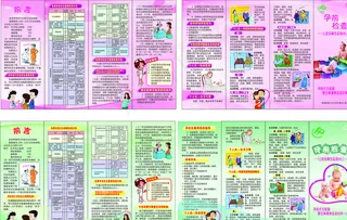 计划生育折页 宣传广告图片