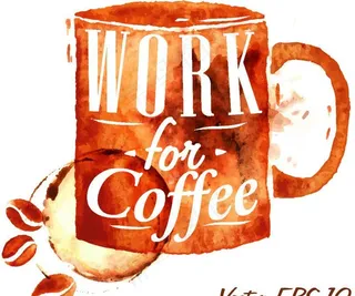 创意咖啡背景图片