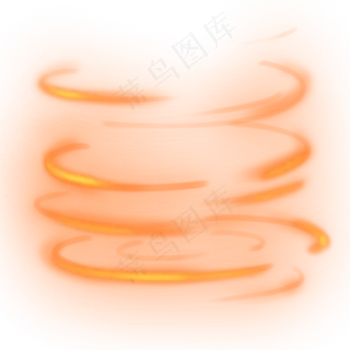 黄色旋转上升光束黄色旋转上升光束