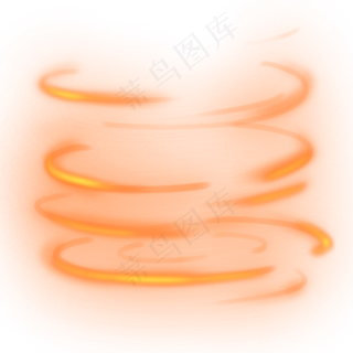 黄色旋转上升光束黄色旋转上升光束