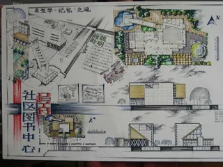 岭南三高校建筑设计