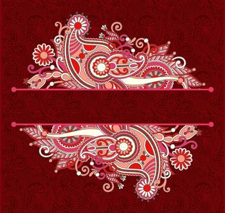 古典花纹背景图片