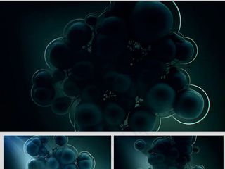 唯美细胞生物科技视频素材