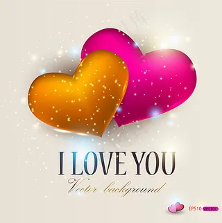 心形图案背景素材