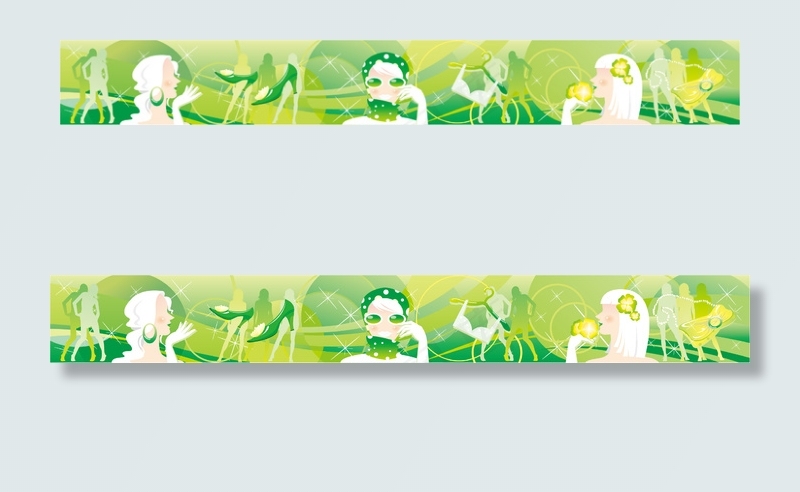 长幅可爱的韩国矢量插画25