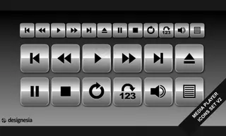 FLASH整套播放器按钮