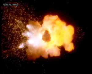 炸弹爆炸视频录制