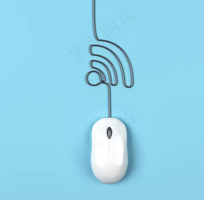 鼠标和wifi标志