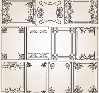 古典花纹花边框图片