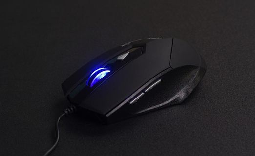 蓝光鼠标图片