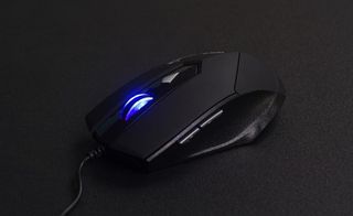 蓝光鼠标图片