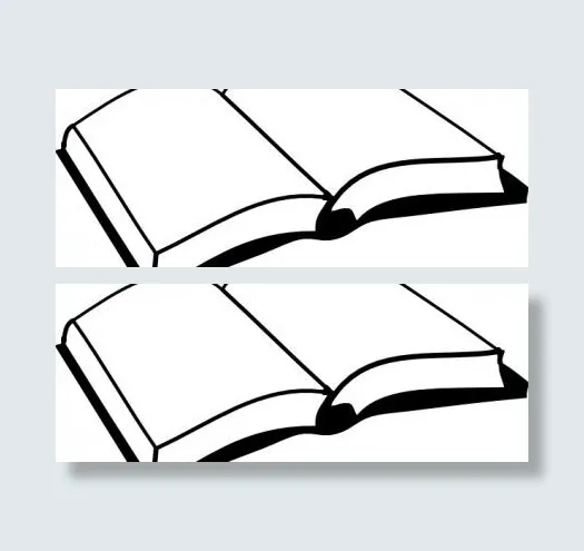 打开书的剪辑艺术