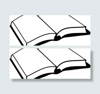 打开书的剪辑艺术