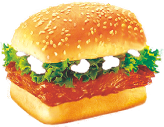 美式快餐麦当劳汉堡鸡腿堡免扣元素素...