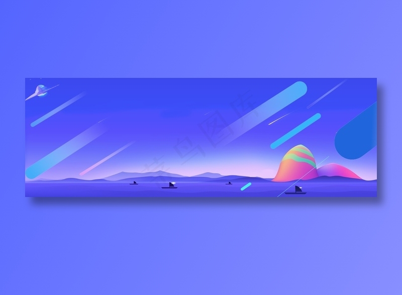 淘宝 猫首页促销背景 banner