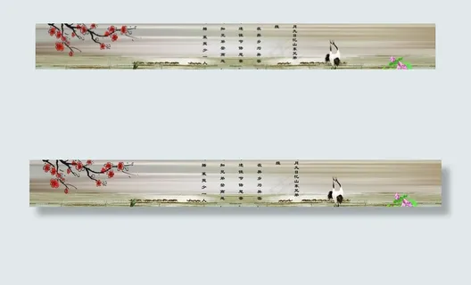 学校围墙喷绘图片