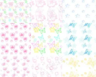 清新卡哇伊图案图片